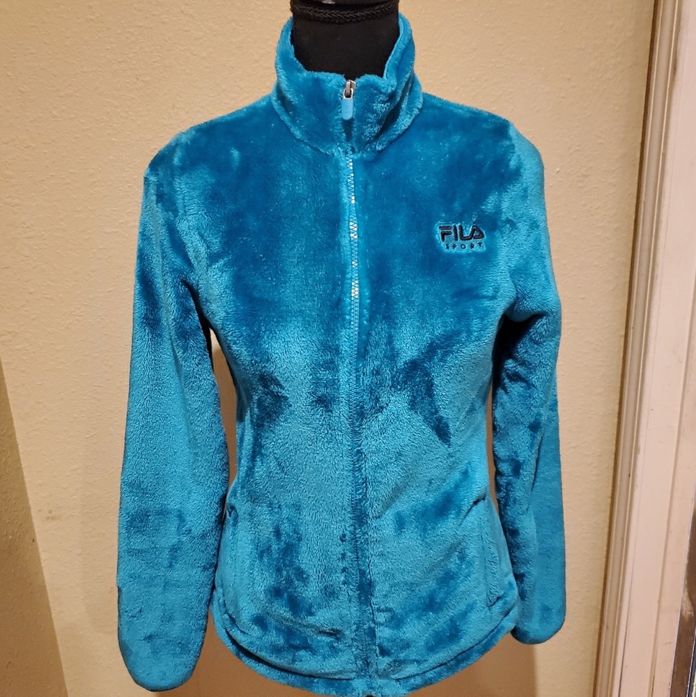 Fila Kids fuzzy jacket